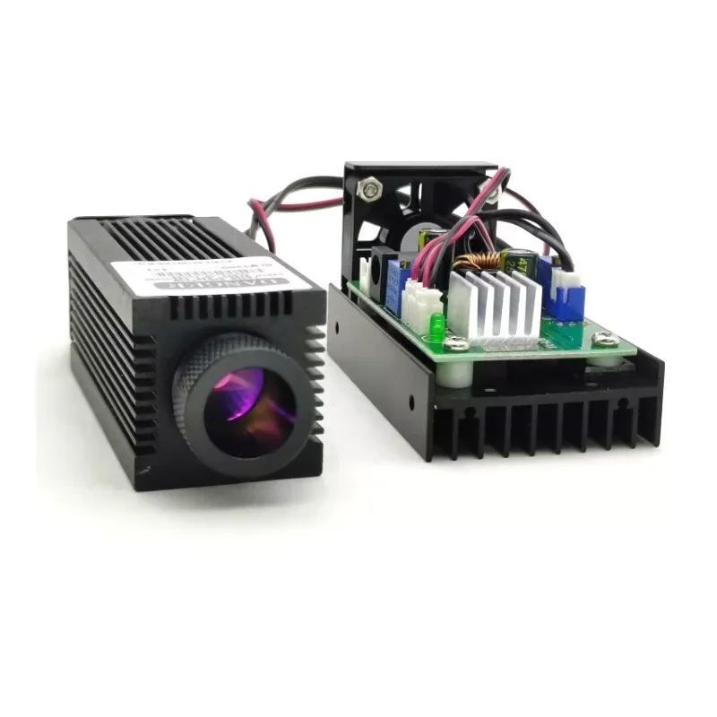 적외선 레이저, 1064nm, 2.4W 도트 광원, 스퀘어 스팟 튜닝 가능, 12V DC, 파워 박스 포함