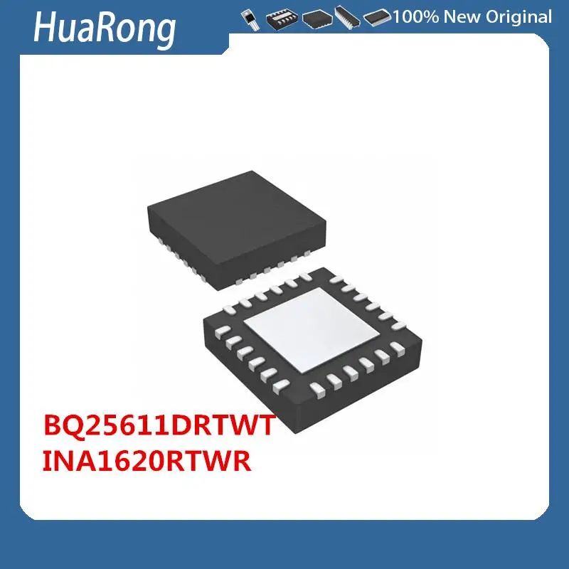 

2Pcs/Lot BQ25611DRTWT BQ25611DRTWR BQ25611D INA1620RTWR WQFN-24 AMC1311BDWVR SOIC-8