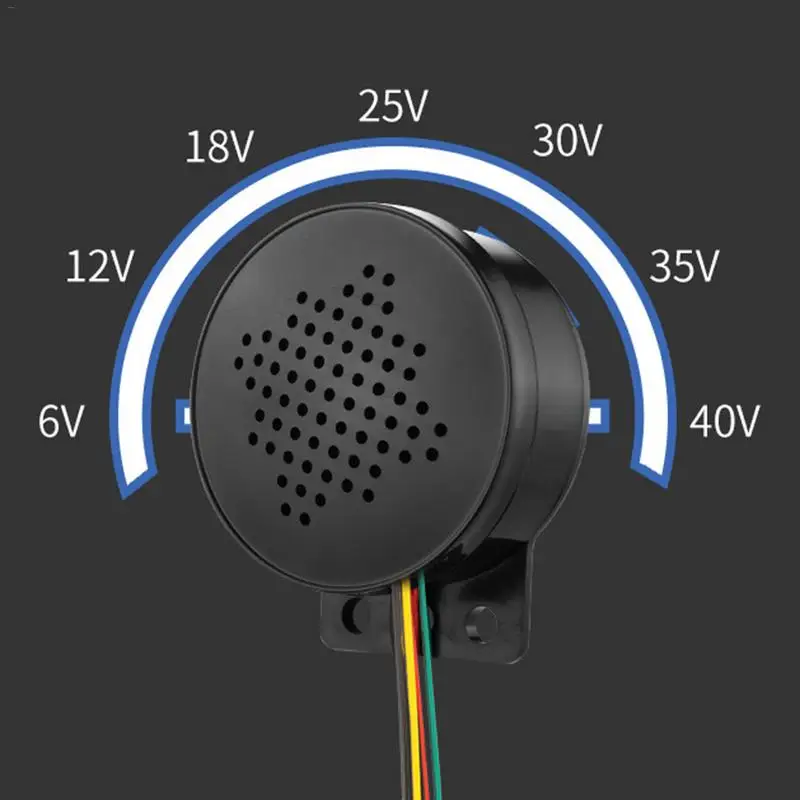 12-24V Car Start Voice Custom 4-channel Trigger Voice Speaker Prompter AC/DC adapter Sound Alarm Reverse Siren Buzzer Alarm Horn