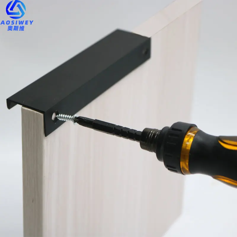 Furniture Handles Kitchen Door Handles Cabinet Pulls Drawer Knobs Hidden Handles Stainless Steel Kitchen Cupboard