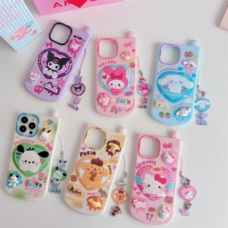 3D Cute Sanrio Hello Kitty Pochacco Kuromi Melody