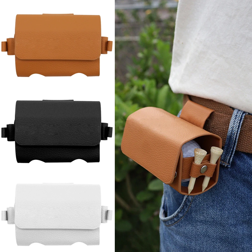 Golf Ball Hanging Waist Bag Mini Pocket Outdoor Carry Bags Portable