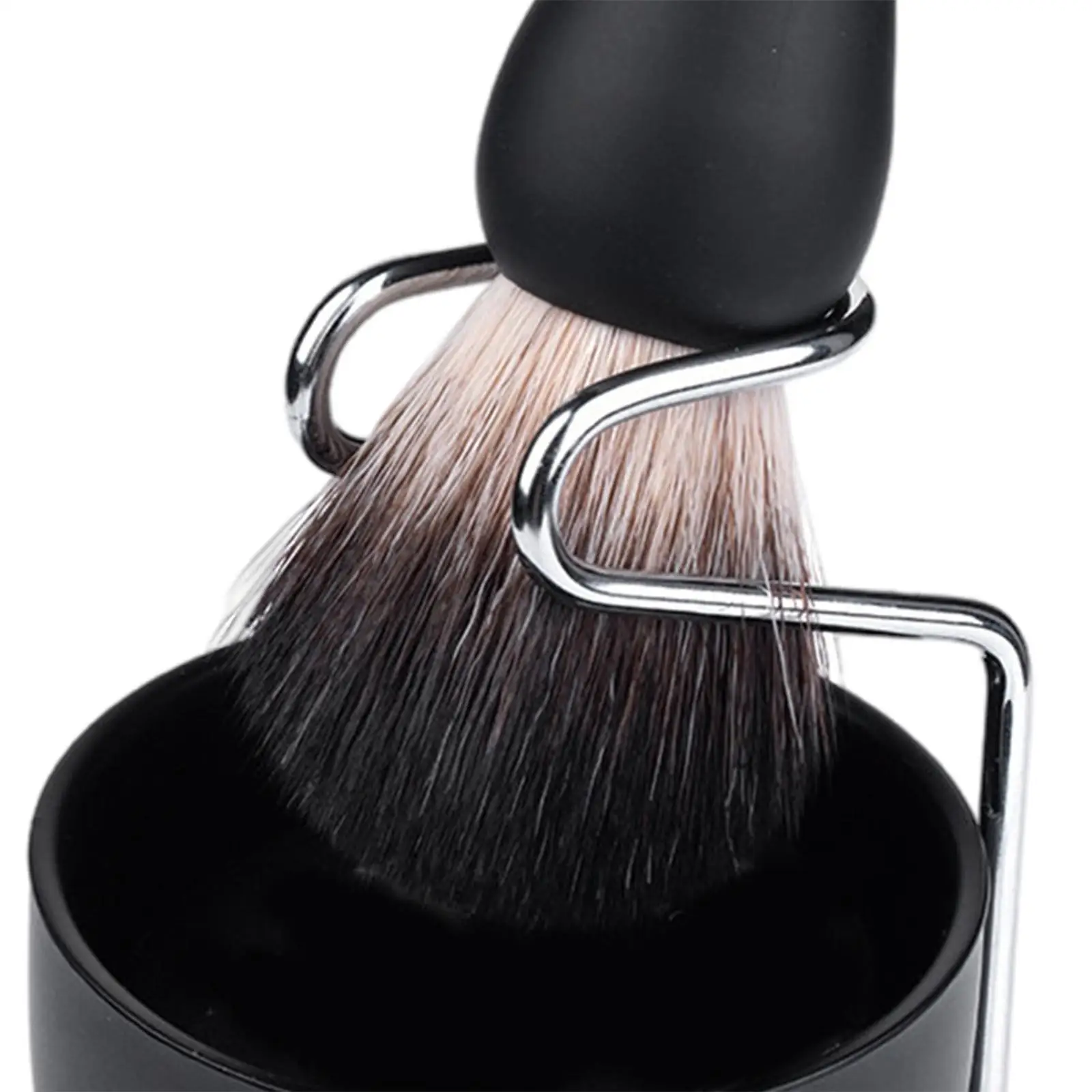 Shaving Brush Set/ Bowl Stand Brush/ Stainless Steel/ for Home Christmas