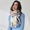 Checkered Scarf Women's Autumn and Winter 2