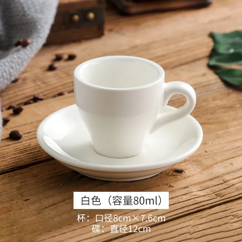Nuova Point-taza de café Espresso de nivel profesional, vaso de Espresso de  9mm de espesor, taza de café, juegos de platillo