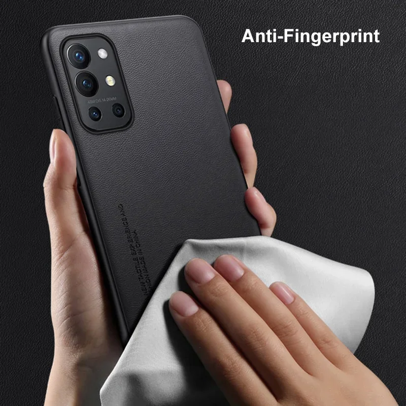 Premium Matte Luxury PU Leather Silicone Phone Case - Elegant Protective Cover
