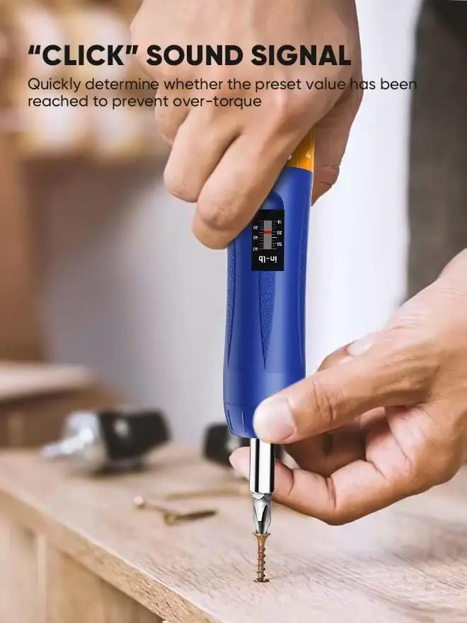 Adjustable Torque Screwdriver 1/4" Drive Screwdriver Torque Wrench Driver 10pcs