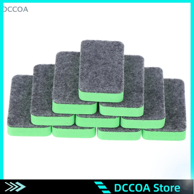 10Pcs Whiteboard Eraser Mini Dry Erase Pen Board Kid Marker School Office