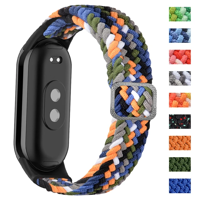 For Xiaomi Mi Band 8 Leather Strap Watch Magnetic Buckle Wristband for Miband  8 NFC Correa Watchband Bracelets Metal Interface - AliExpress