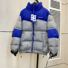 

ADER Down Jacket Men Women 1:1 High Quality Color Matching Casual Warm Coat Adererror Couple Hooded Top