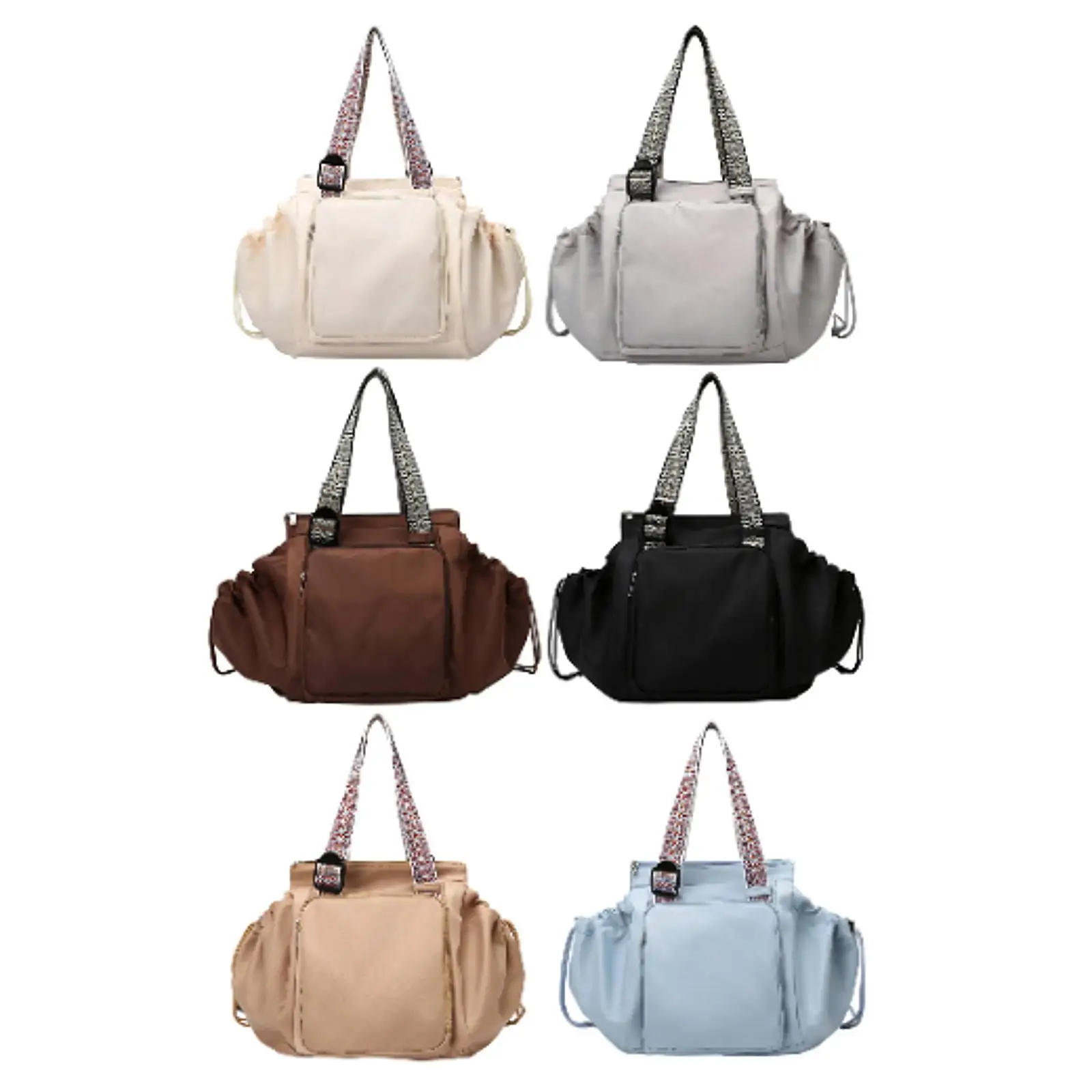 Women Shoulder Bag Fashion Organizer Transformable Cradle Bag Handbag Travel Storage Bag for Street Outdoor Vacation Work Travel