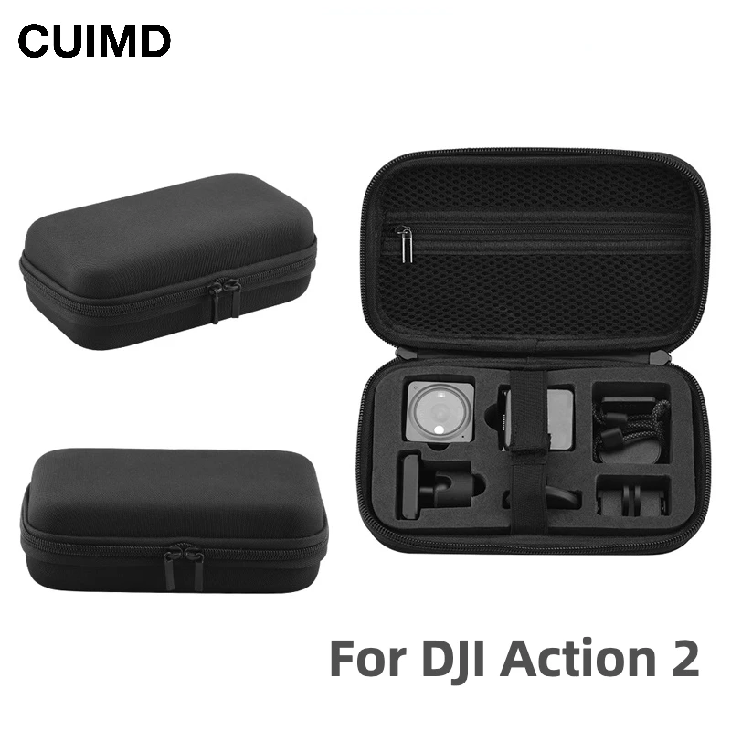 

Прочная сумка для хранения для DJI Action 2 Camera, Портативная сумка, чехол для переноски для DJI Osmo Action 2, аксессуары для спортивной камеры