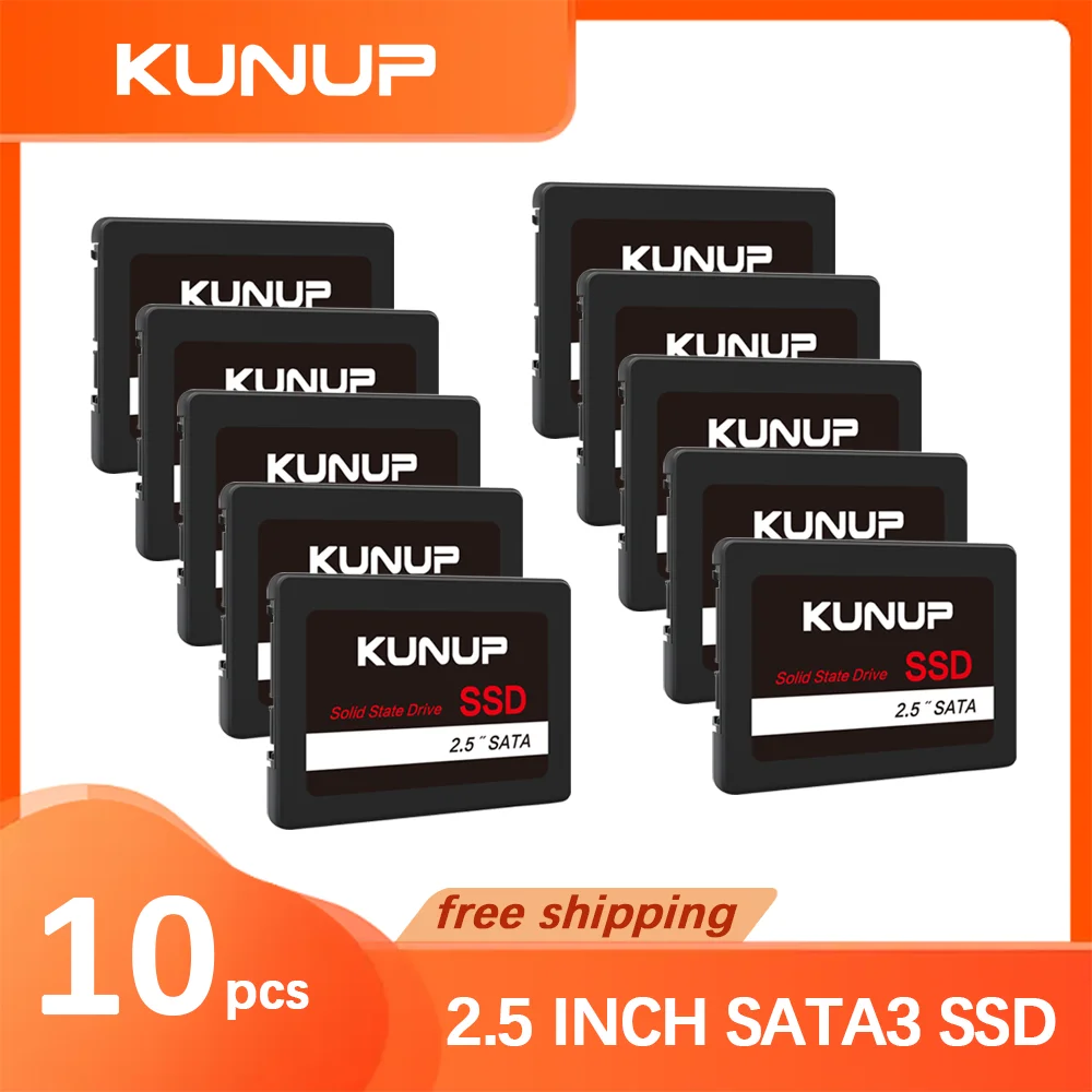 Ssd hard disk 10PCS 240 gb 64gb 256 gb 120GB 128GB Sata 240GB 2.5 ssd 480GB internal Hard Drive Disk For Laptop notebook Desktop