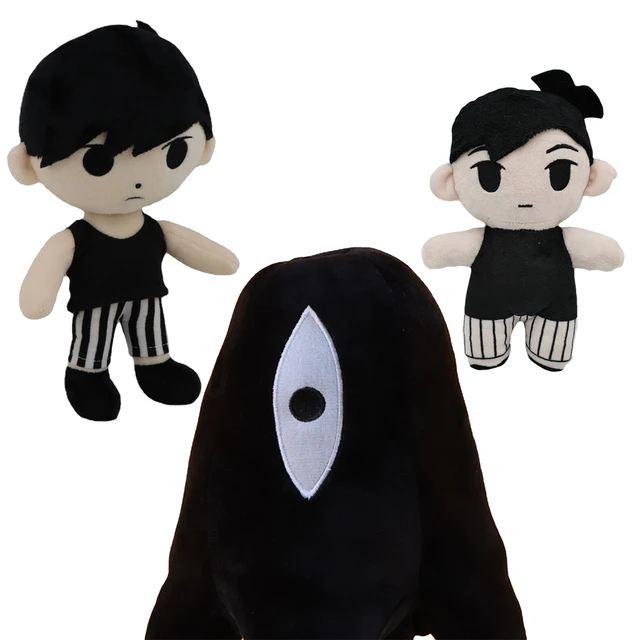 Cute Omori Sunny Plush Toy Black Hair Stuffed Doll Cartoon Action Figure  With 3d Visual Effects Good Elasticity For Xmas Gifts - Movies & Tv -  AliExpress