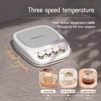 Electric Coffee Mug Warmer Cup Heating Pad Milk Tea Warming Coaster 3 Speed Constant Temperature Home Office Thermostatic Mat 2