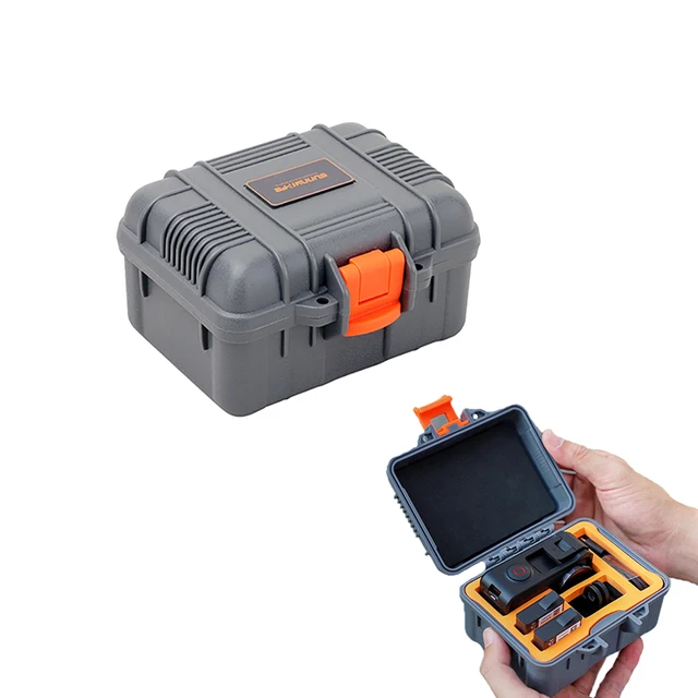 Sports Camera Portable Case Storage Box  Waterproof Fall-proof Safety Guard Protection Hard Bag  for DJI Osmo Action 5Pro 4 3