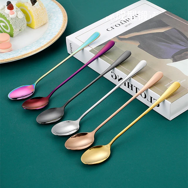 Stainless Steel Stir Sticks - Coffee - Santa Barbara Design Studio