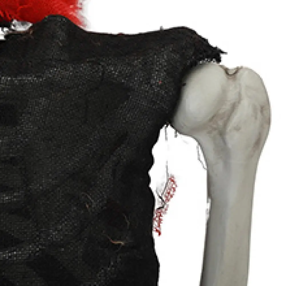 165cm Plastic Skeleton Life Size Imitation Full Body Realistic Bones With Posable Joints Pirate Styling Halloween Pose Decor
