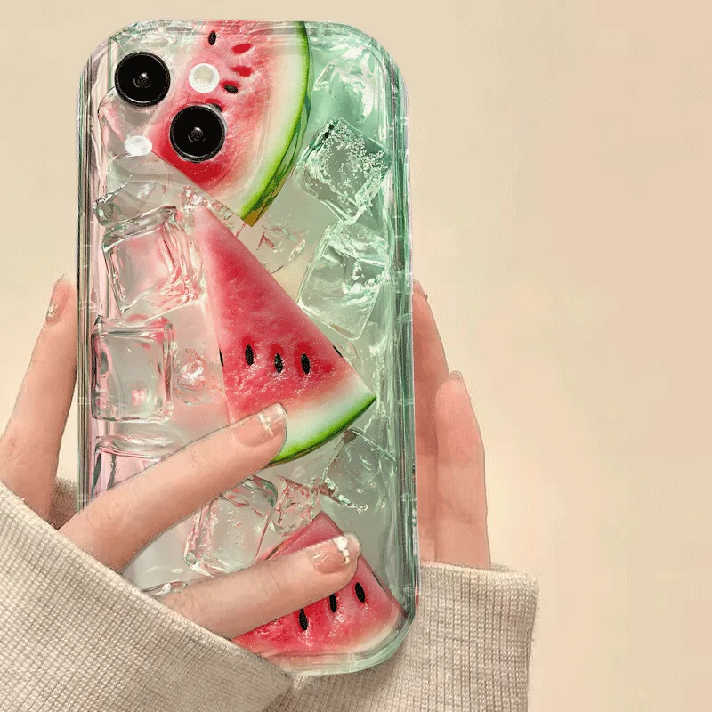 Charming Bow Cherry Strawberry Phone Case