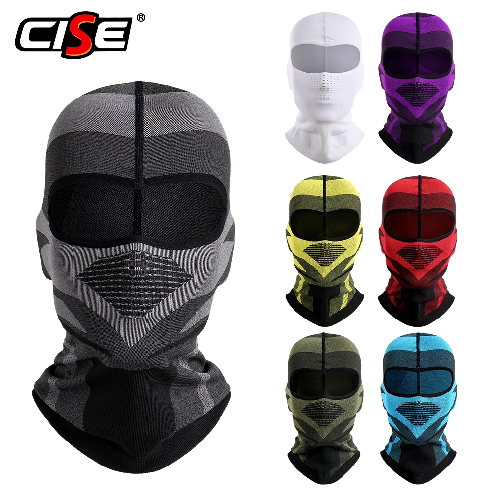 balaclava mask thermal balaclava cycling balaclava motorcycle mask Motorcycle Balaclava Full Face Mask Breathable Moto Motorbike Cycling Hood Cap Windproof Racing Riding Motocross Summer Men