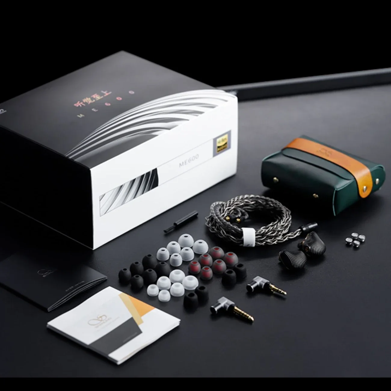 低音名機セット☆　Shanling me600 Sono セット☆ SHANLING ME600 Hi-Res Audio HIFI In-Ear Earphones 2DD + 3BA
