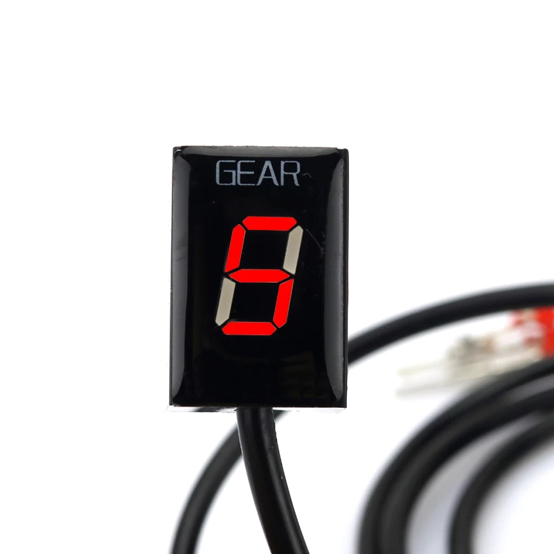 Indicatore Di Marcia LED Per Kawasaki Vulcan S 650 (2015-18), 900 (2006-18), 2000 (2008-11) – Display 6 Marce, Impermeabile, Verde