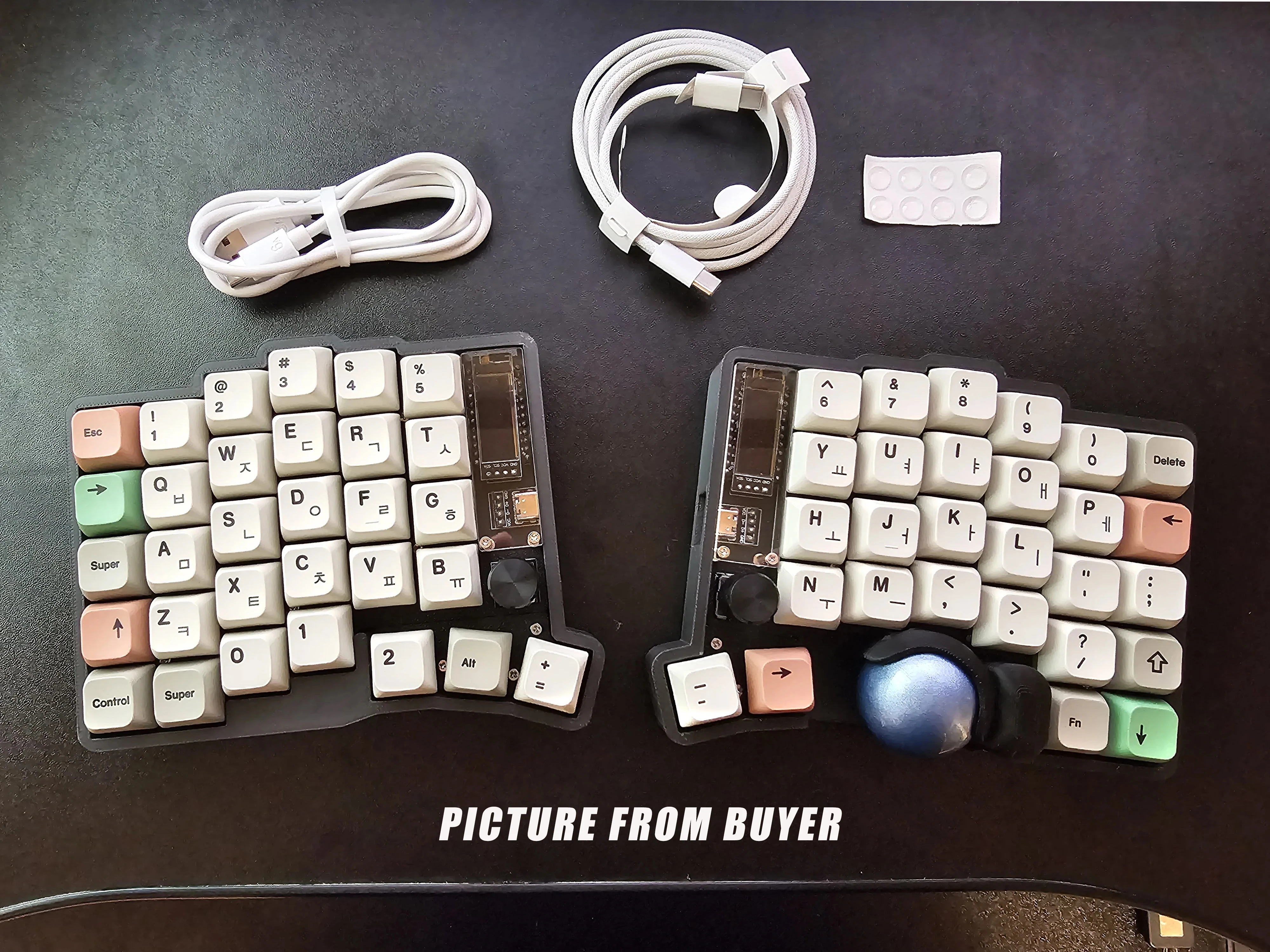 キーボール 39/44/47/59 分割キーボードキット RGB MX/Choc