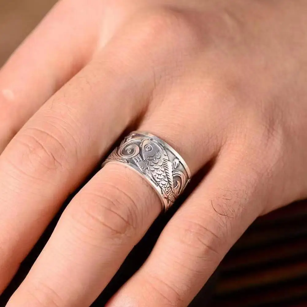 Anel de Boa Sorte Koi em Jóias e Acessórios: Atraia prosperidade e boa sorte com estilo - Imagem 6