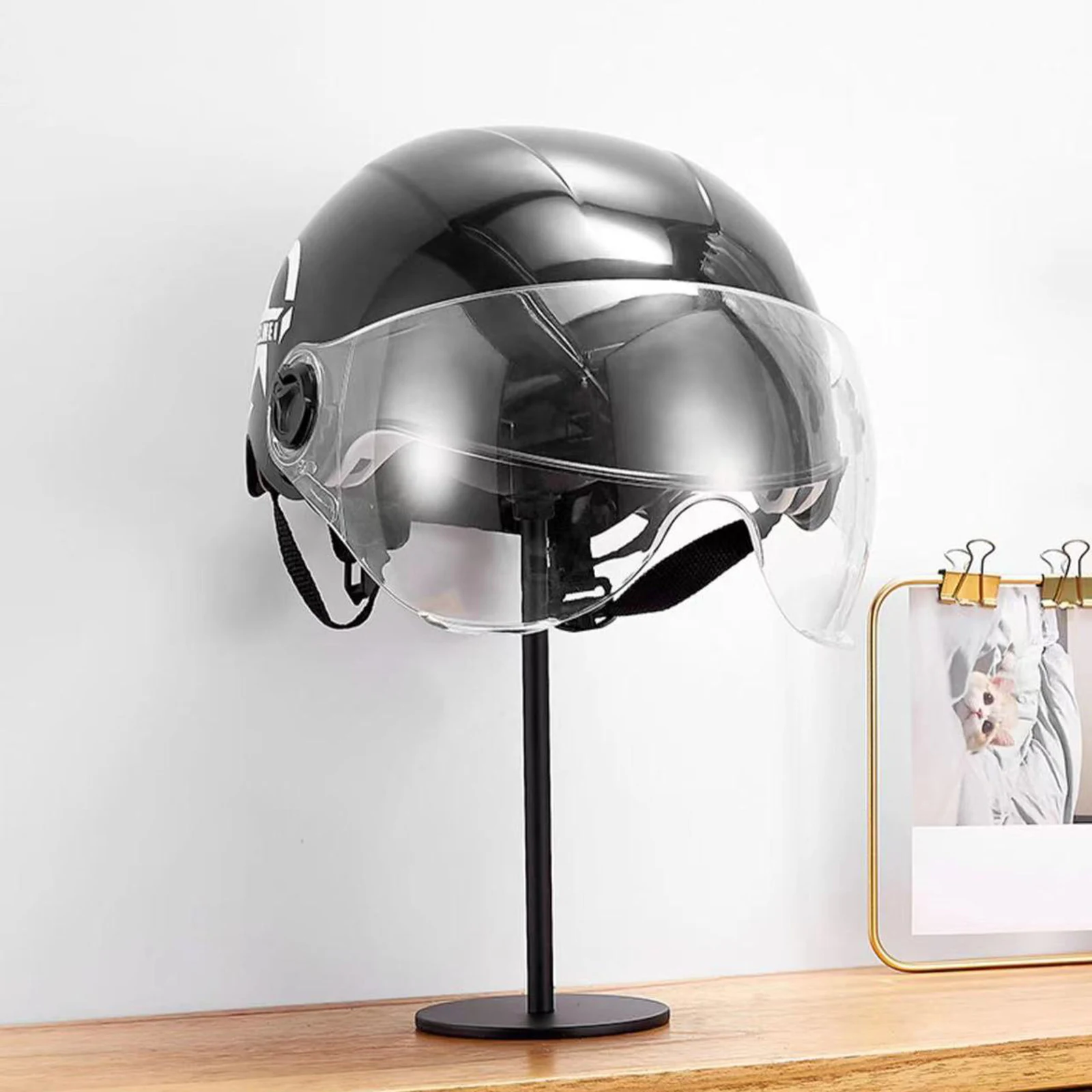 Cintre de casque de moto pour vélo, manteau, casquette, football, rotation  à 180 °, résistant, T1 - AliExpress