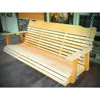 5' Natural Cedar Porch Swing,  Includes Chain & Springs 3