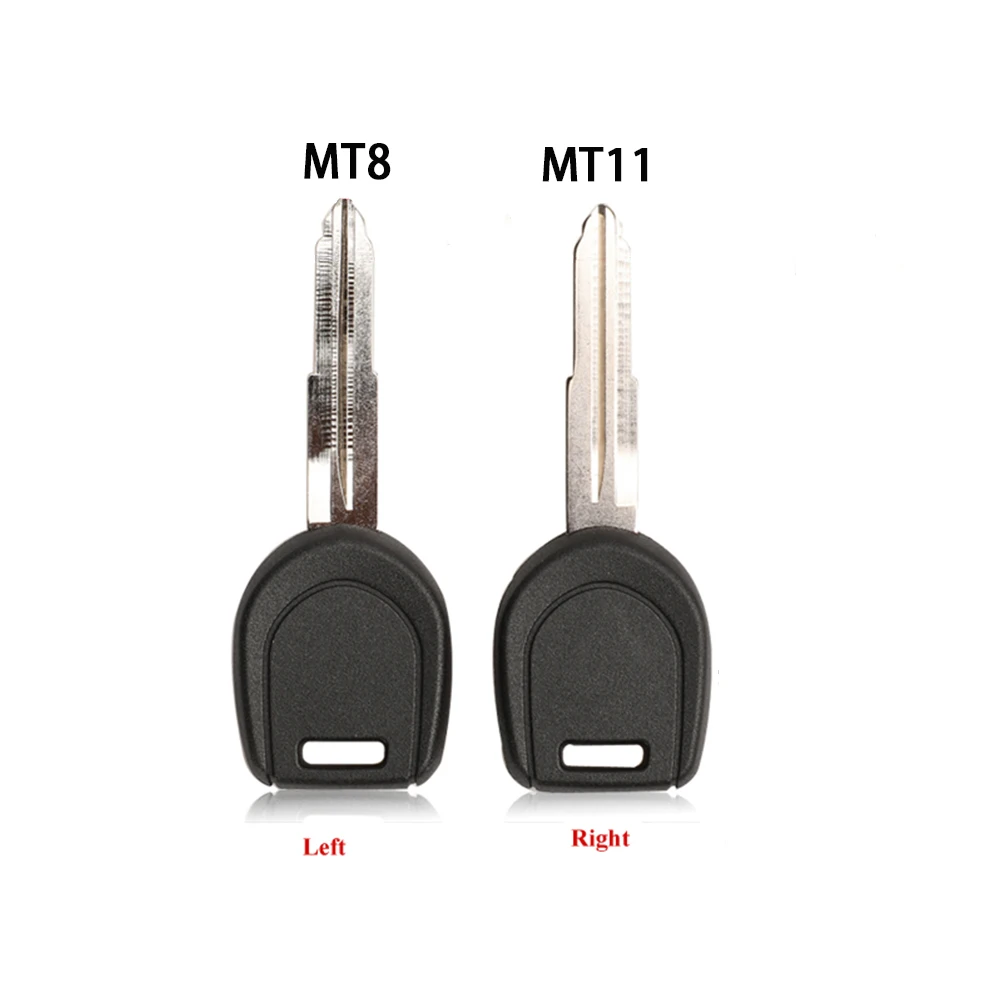 Transponder Remote Car Key Shell Case Fob For MITSUBISHI Colt Lancer Mirage Outlander Pajero Left/Right Blade No Chip