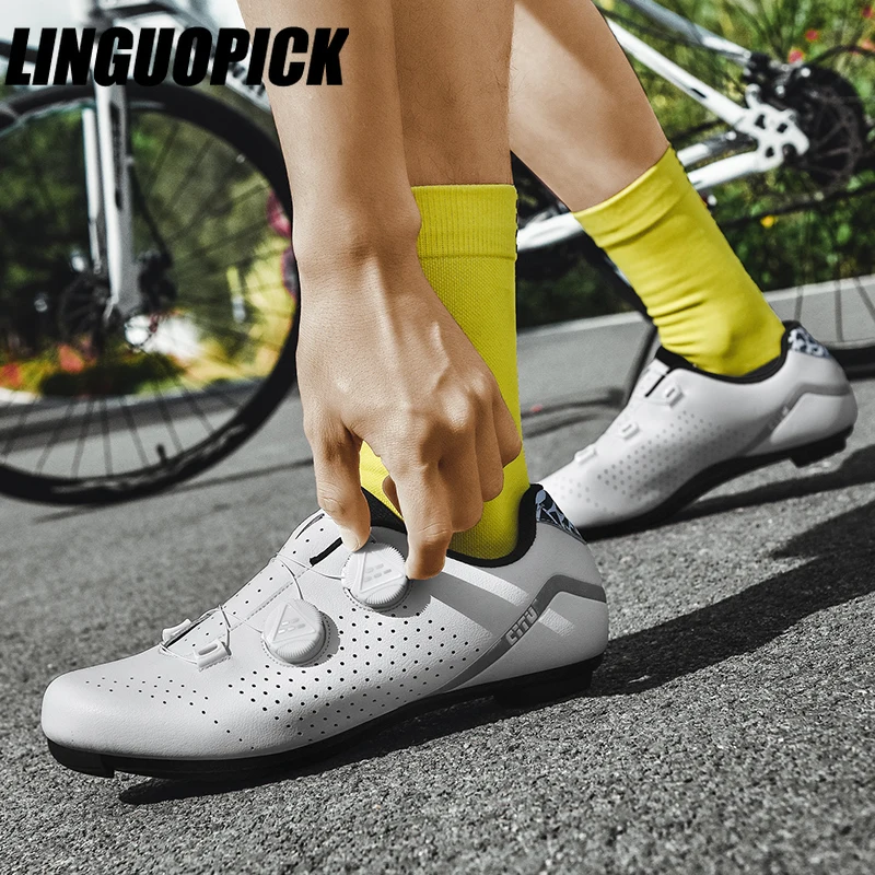 2023 Cycling shoes Mtb Cleats Men Carbon Speed Bike Shoes Women Mountain Racing Flat SPD Road Cycling Footwear Outdoor cycling 5
