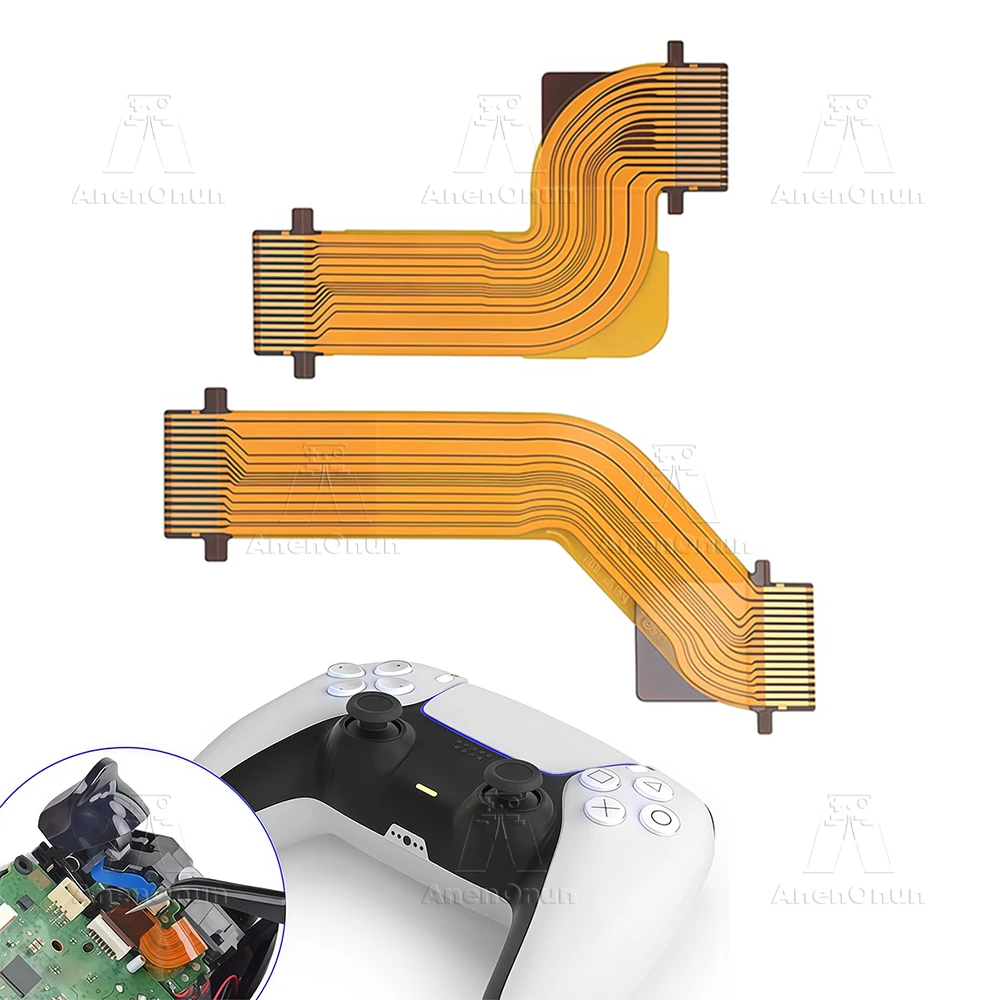 L2 L1 R2 R1 Flex Cable for PS5 BDM-010 Controller Replacement Parts Gamepad Left/Right Trigger Button Ribbon Cable Repair Kit