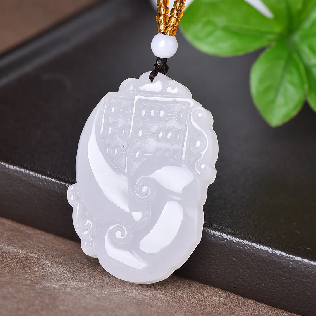 

Натуральные белые нефритовые бриллианты для мужчин и женщин, Изящные Ювелирные изделия, подлинный Хэтянь, нефрит, счастливая пиксиу, Abacus, очаровательные бриллианты