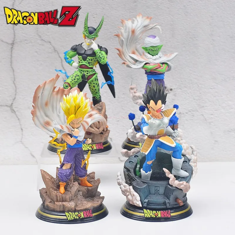 

New Dragon Ball Z Figure Son Gohan Cell Piccolo Vegeta Wcf Anime Action Figurine Pvc Model Figure Statue Style Collection Toys