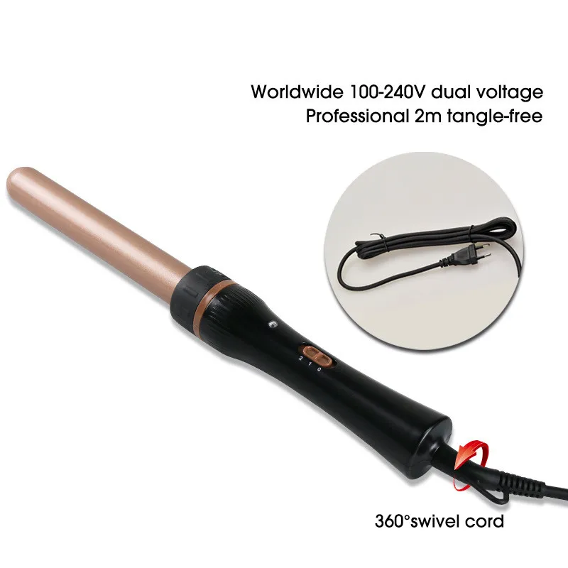 5 in 1 Curling Wand Sets with 3 Barrel Hair Waver Dual Voltage Instant Heating Temp Adjustment Hair Crimper Iron for Women hair curler hair iron hair tools