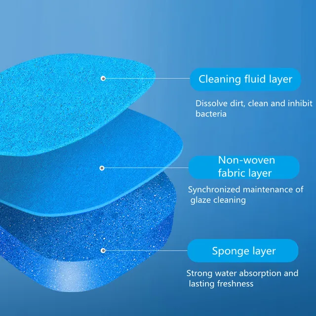 Wc -Kefe Eldobható Hosszú Fogantyúval -Tisztító Kefével Kefe Fej Fürdőszoba Tisztítószerszámok - Image 3