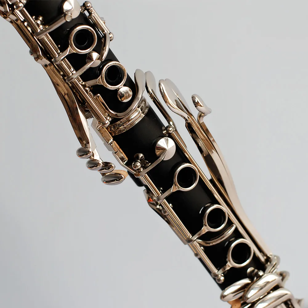 French System G Clarinet Hard Rubber Instrument