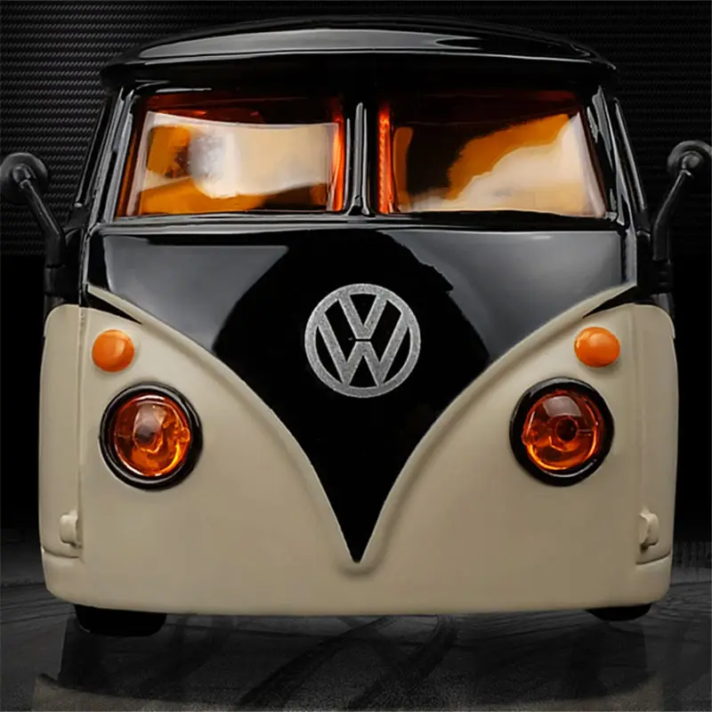 Maisto 1:25 Volkswagen VAN SAMBA Harley Version Alloy BUS