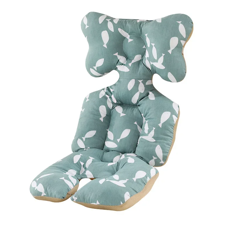 

New Baby Stroller Mattresses Cushion Seat Cotton Breathable Car Pad For Baby Prams Cart Mat Liner Newborn Pushchairs Accessories