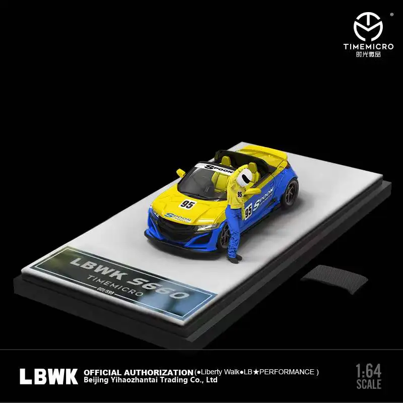 801-201 Time Micro 1/64 ホンダ S660 LBWK 801-201 Time Micro 1/64 ホンダ S660 LBWK