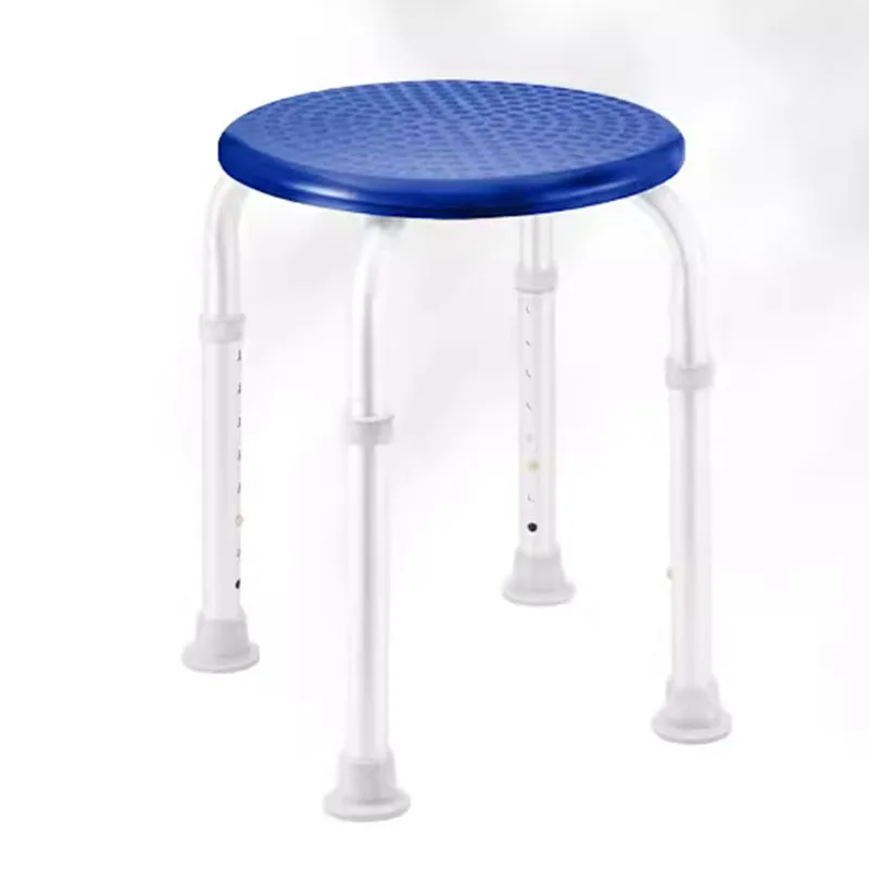 

Adjustable Round Shower Stool Suction Design Portable White Shower Stool Corner Modern Moveis Para Casa Bathroom Furniture