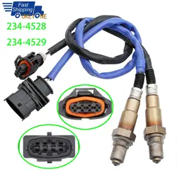 2pcs Lambda Oxygen Sensor Upstream Downstream for Chevrolet Cruze Chevy Sonic TRAX 2011-2015 55572216 55572993 234-4528 234-4529