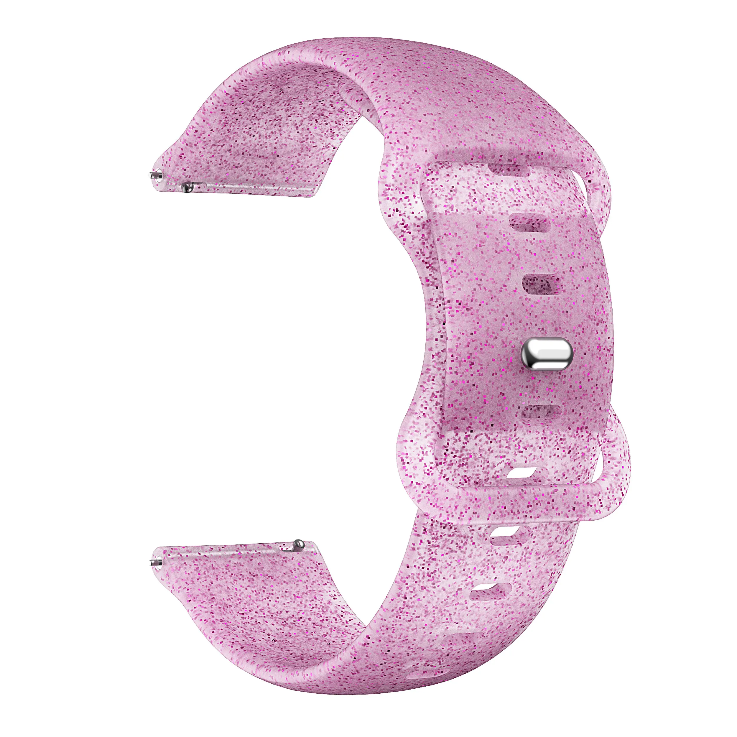 Luminous Glow Silicone Sport Wristband Bracelet, 20mm Strap