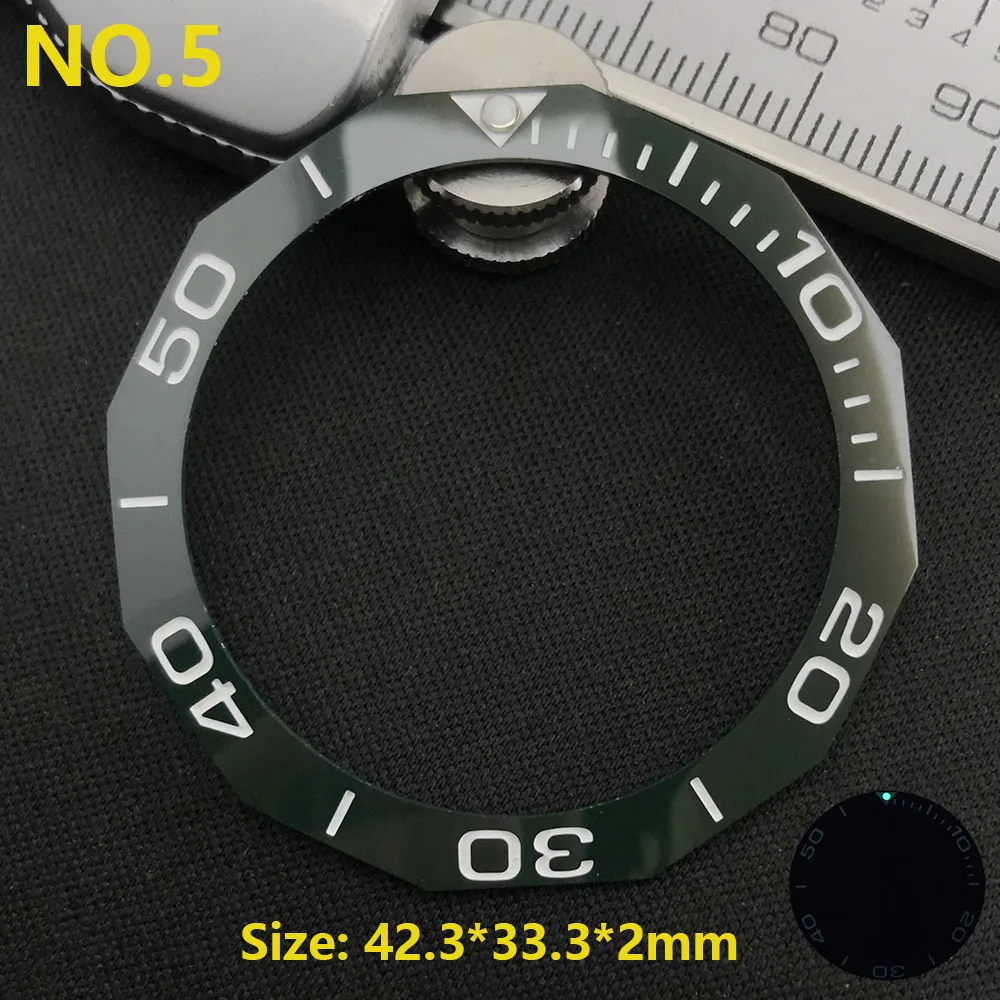 Sloping Luminous Ceramic Bezel Insert Replacement