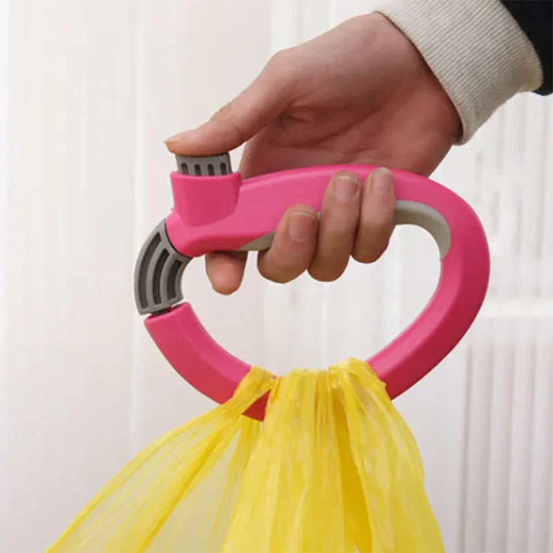 Grocery Bag Carrier Hands Free Grocery Bag Carrying Handle Plastic Holder Sports Gear Carrier 운반