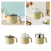 Mini Hot Pot Portable Multifunctional Dry Protection Electric Rice Cooker Noodles Cooker for Soup Cooking Eggs Dumpling Porridge 3