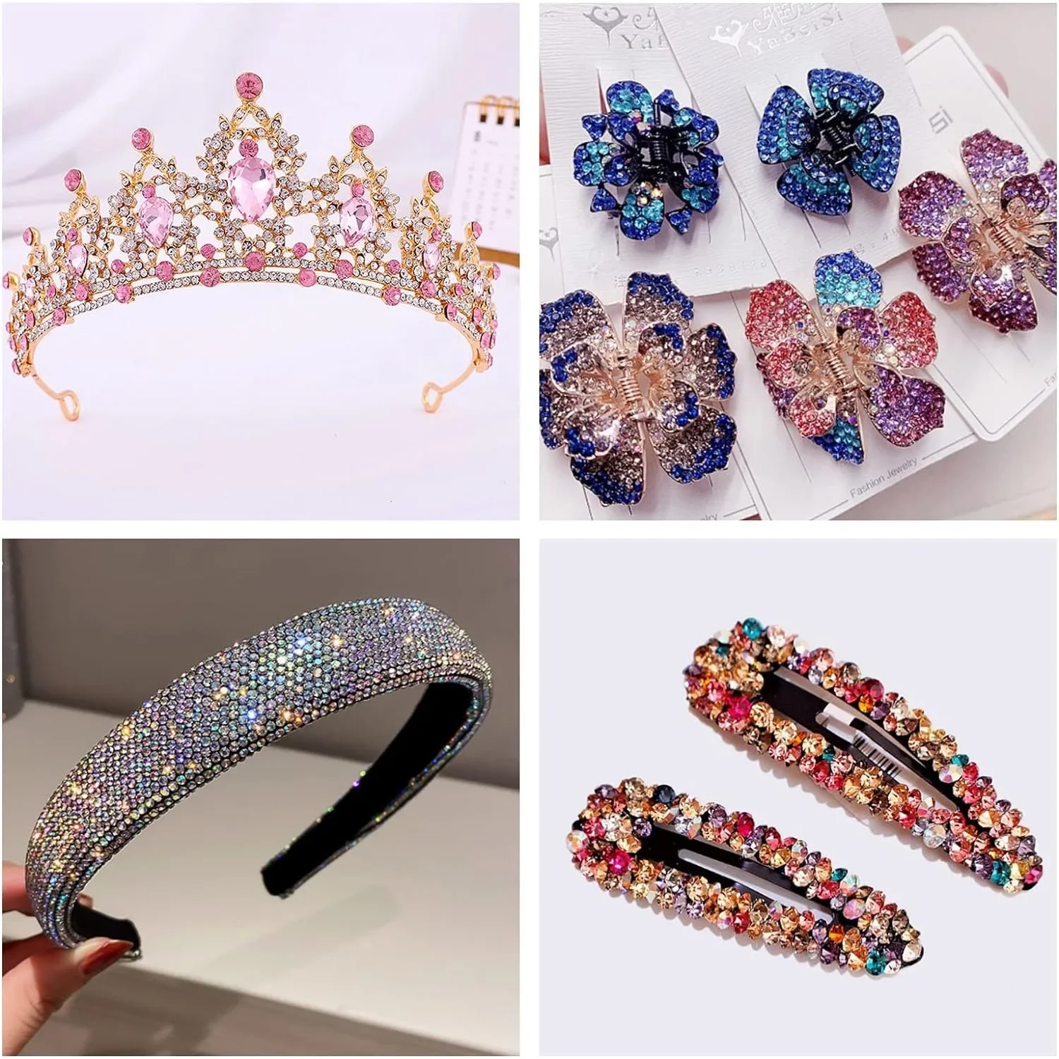 24000Pcs/Box Rhinestones 24 Colors 3mm Flat-Bottomed Round Nail Glitter Crystal Gem Rhinestone DIY Decoration Accessories rhinestone ornaments