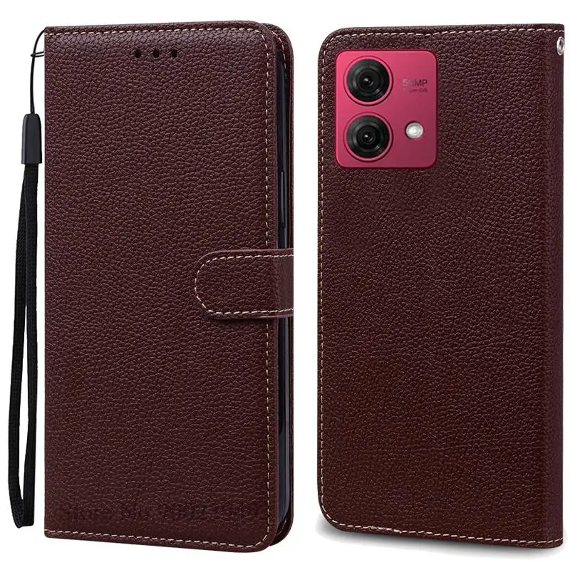 Silicone Leather Flip Wallet Phone Case Cover in Stylish Design