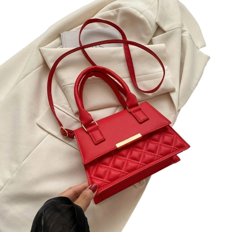 Fashionable PU Shoulder Bag Multi functional Trendy Crossbody Bags for Women